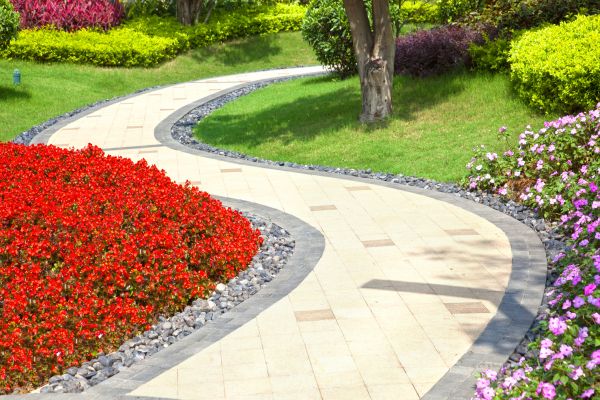 Garden Walkway Installation in Albany