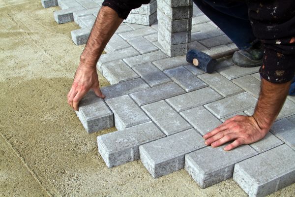 Concrete Paver Installation in Albany